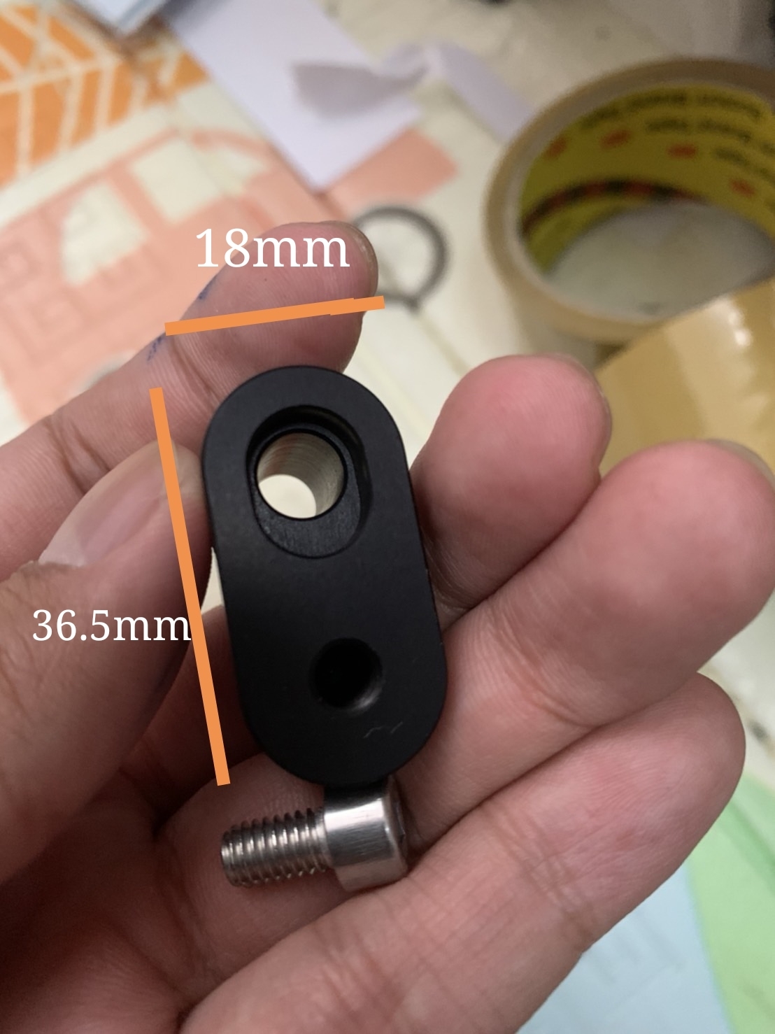 ขายึดไฟเลี้ยว MPIN MOTOGADGET ADAPTOR