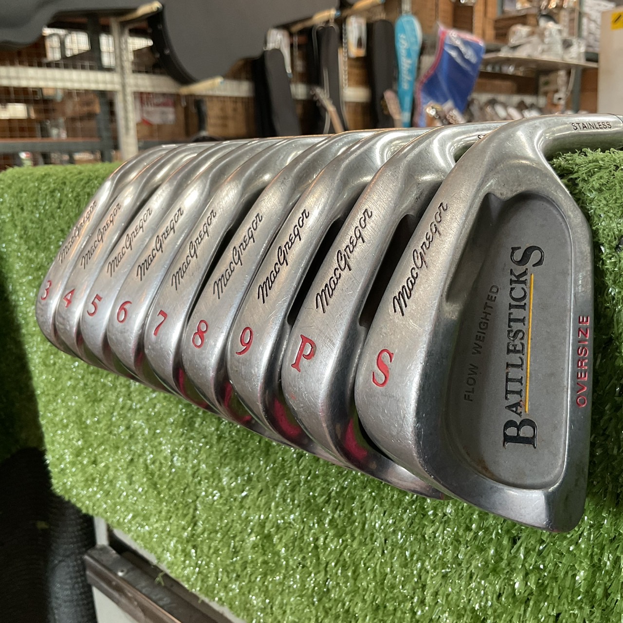 ไม้กอล์ฟ MacGregor : BATTLESTICKS / 100% HMG ก้านกราไฟร์