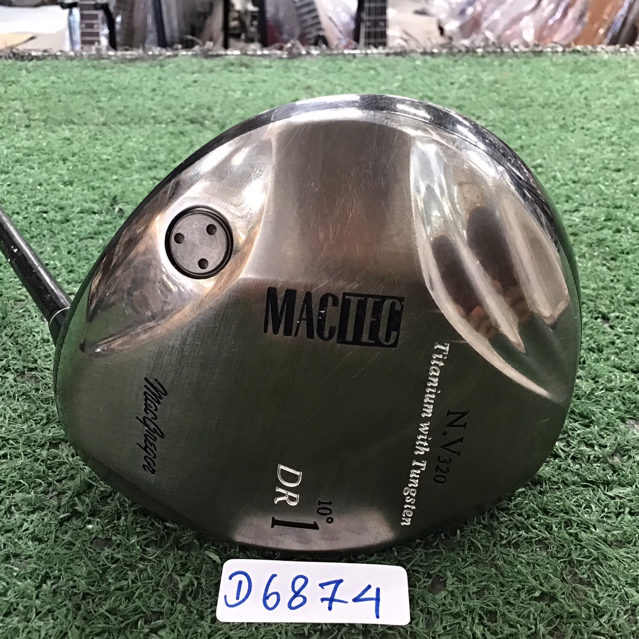 DRIVER 10 องศา MacGregor : MACTEC N. V320 / Triple Action FLEX-SR ก้านกราไฟร์