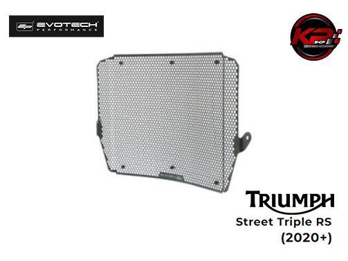 การ์ดหม้อน้ำ EVOTECH FOR TRIUMPH STREET TRIPLE RS 2020+
