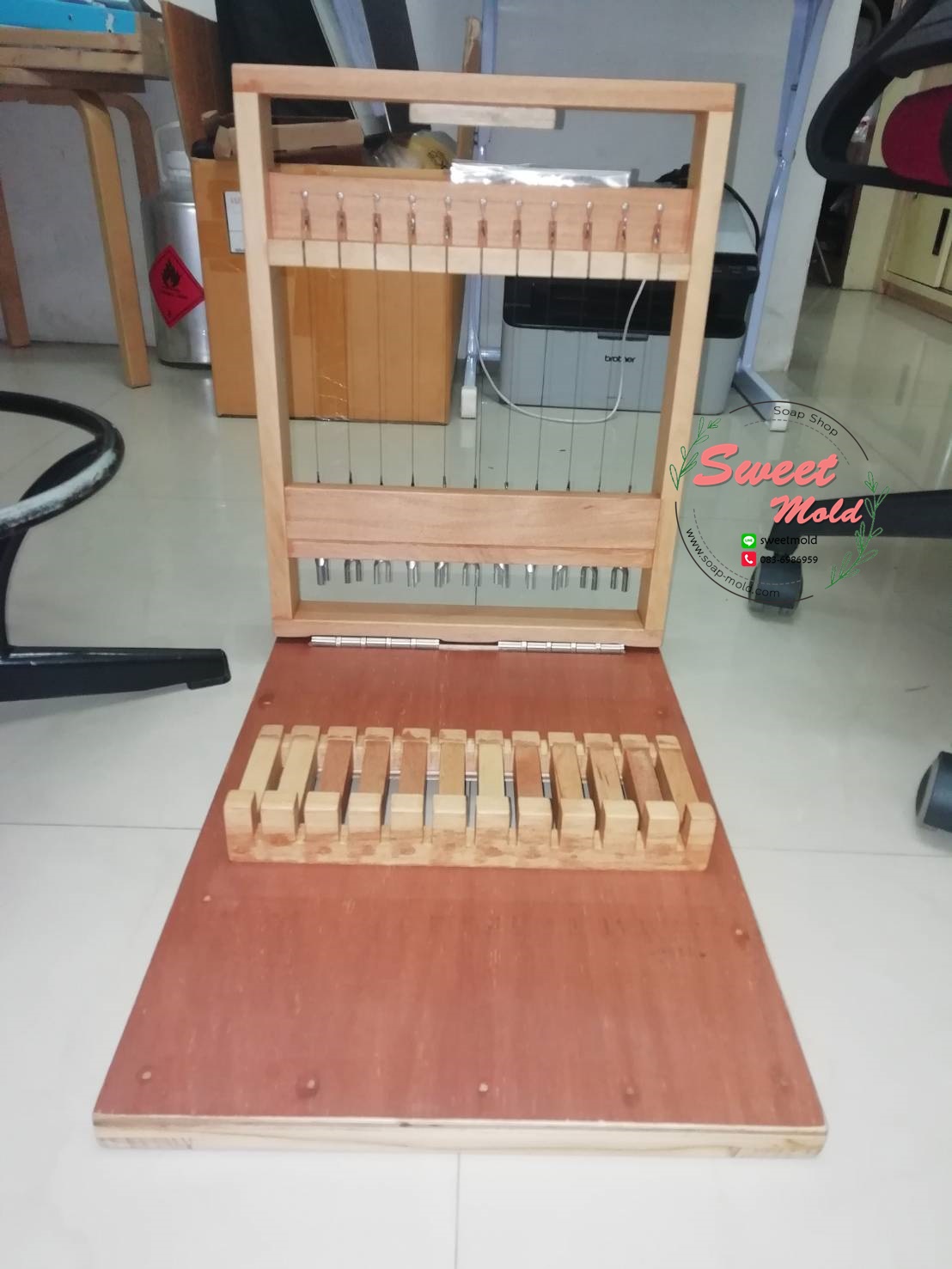 เครื่องตัดสบู่10ก้อน : 006462