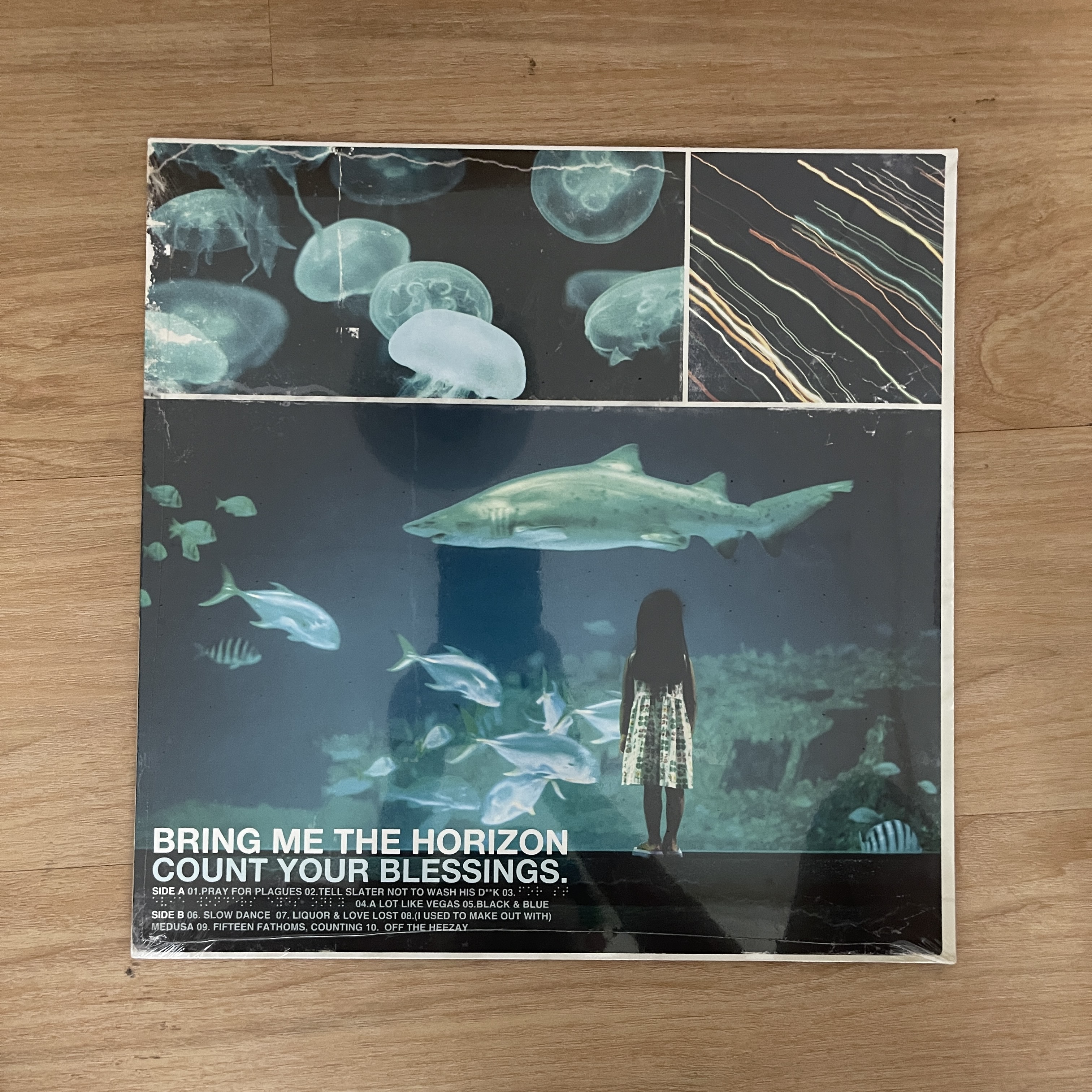 แผ่นเสียง Bring Me The Horizon – Count Your Blessings Vinyl, LP, Album, Reissue แผ่นเสียงมือหนึ่ง ซีล