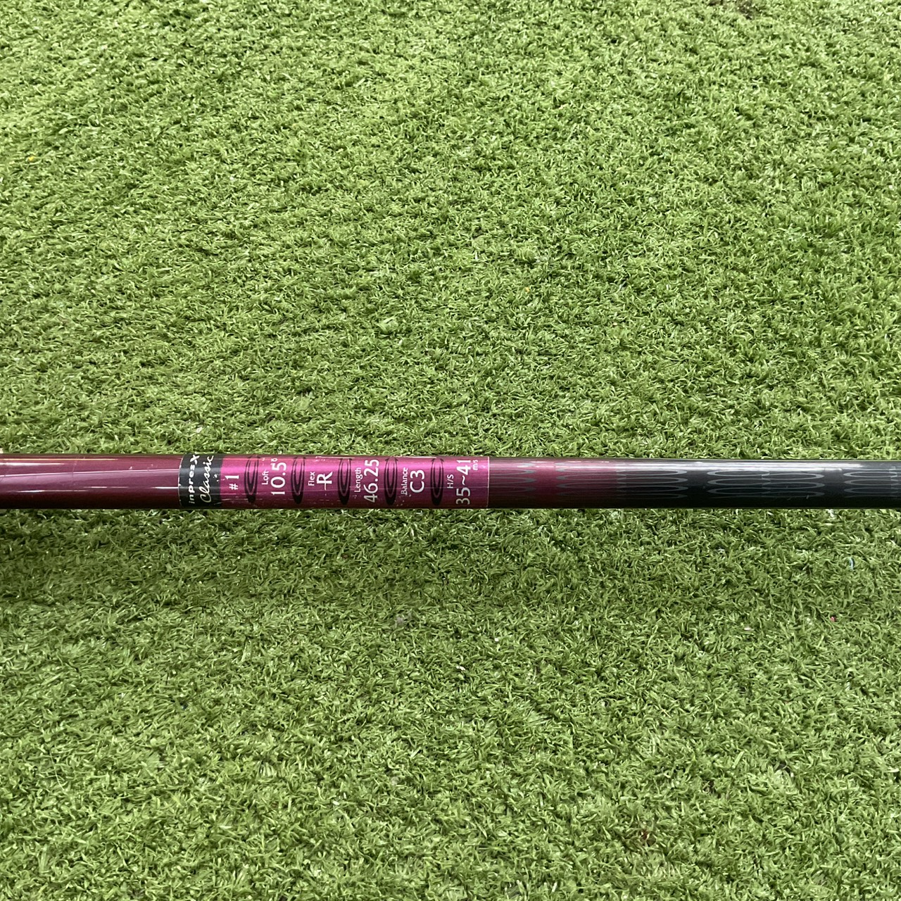 DRIVER 10.5° YAMAHA : inpres X Classic / TBX-410D III Flex-R ก้านกราไฟร์