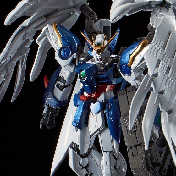 RG 1/144 WING GUNDAM ZERO EW & DREI ZWERG (TITANIUM FINISH)