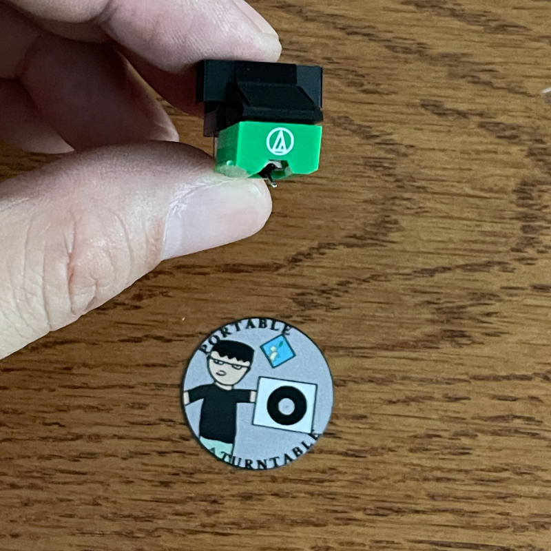 หัวเข็ม Audio Technica AT95E cartridge,หัวเข็มเครื่องเล่นแผ่นเสียง