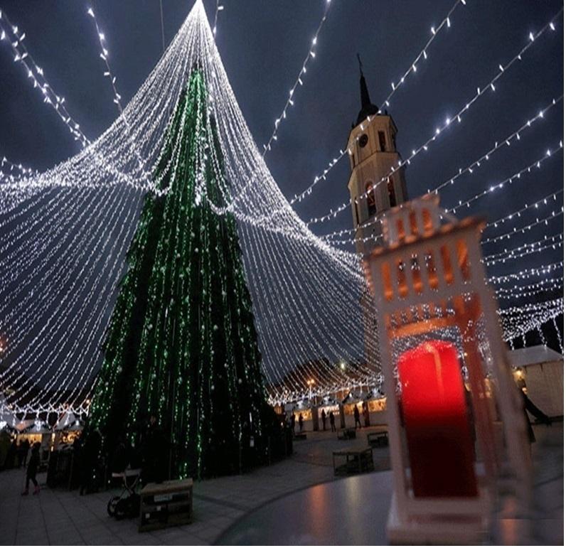 ไฟคริสต์มาส ความยาว 100 เมตร เเสงขาว / วอร์มไวท์ / สีรวม RGB /ฟ้า / เเดง / ชมพู เเสงนิ่ง (ไม่กระพริบ) ไฟประดับตกเเต่ง ไฟประดับสวน ไฟประดับต้นไม้ ไฟประดับ led ไฟประดับปีใหม่ ไฟปีใหม่ ไฟงานวัด ไฟเส้นตกเเต่ง