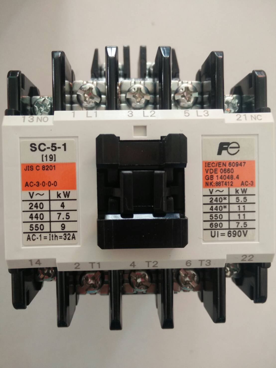 แมกเนติก SC-5-1 110V"FUJI"