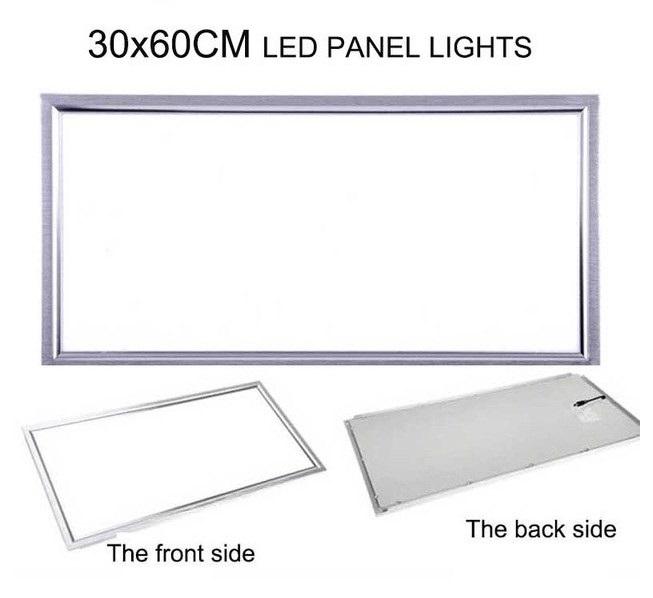 LED Panel Light โคมไฟฝังฝ้าติดเพดาน 24W ขนาด 30×60 รุ่นสลิม บางพิเศษ แสงวอ์มไวท์ เหมาะสำหรับใช้กับฝ้าทีบาร์ T-Bar ฝ้าฉาบเรียบ ฝ้ายิบซั่ม จำนวน 1 ชิ้น