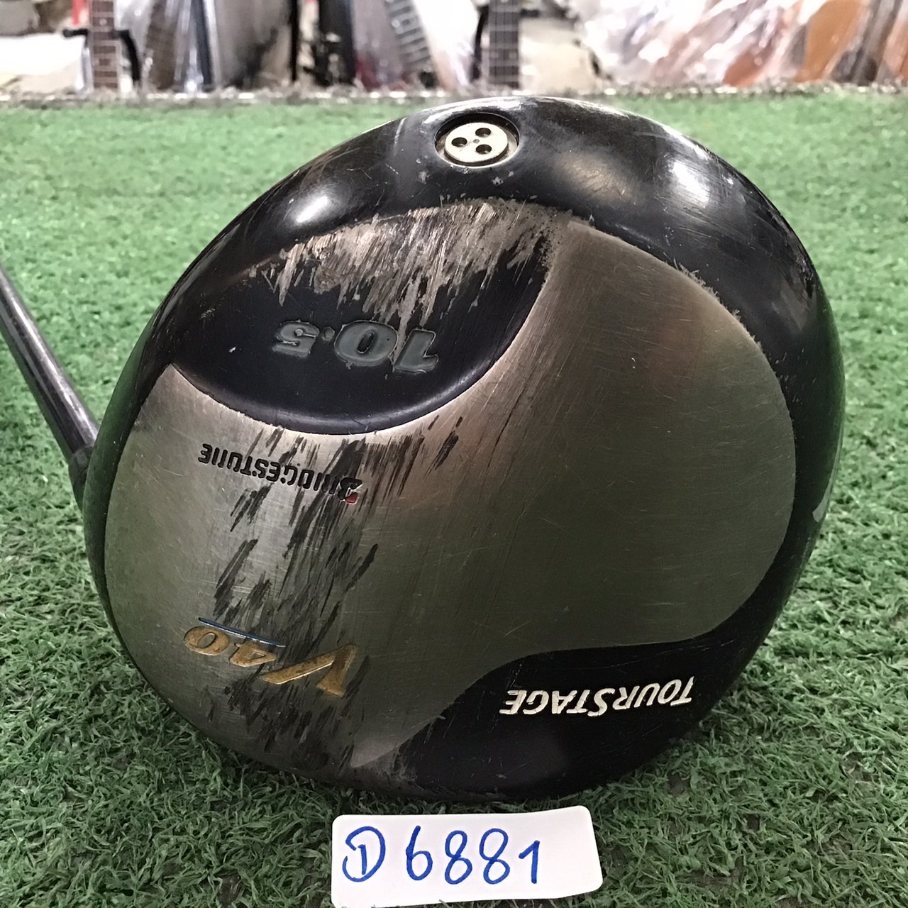 DRIVER 10.5 องศา BRIDGESTONE : TOURSTAGE V40 / TV-Light FLEX-S ก้านกราไฟร์