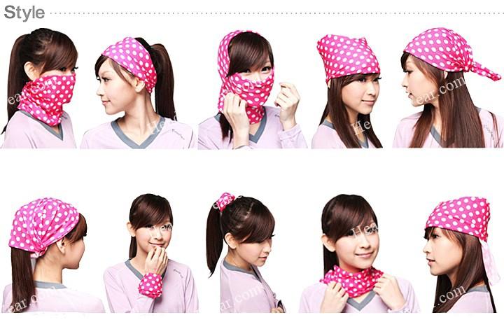 โพล่าบัฟ Polar Buff ผ้าโพกหัว HeadToWear ลาย รหัส BP0054