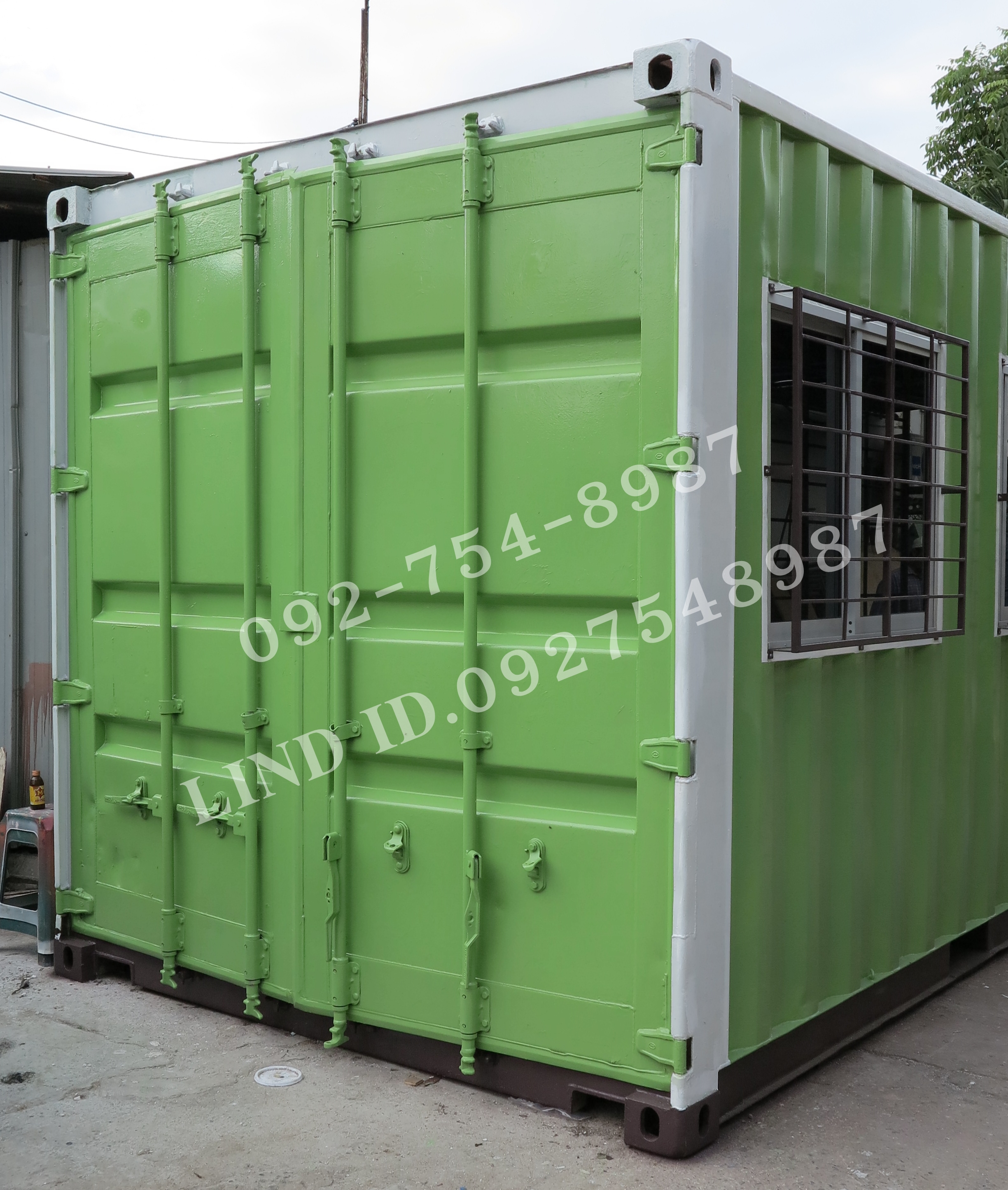 ตู้คอนเทนเนอร์ออฟฟิศ บ้านน็อคดาวน์ ตู้คอนเทนเนอร์สำนักงาน TN-0001