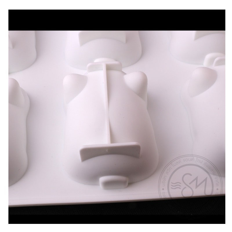 แม่พิมพ์หมูนอน 8ช่อง ขนาด75-80กรัม