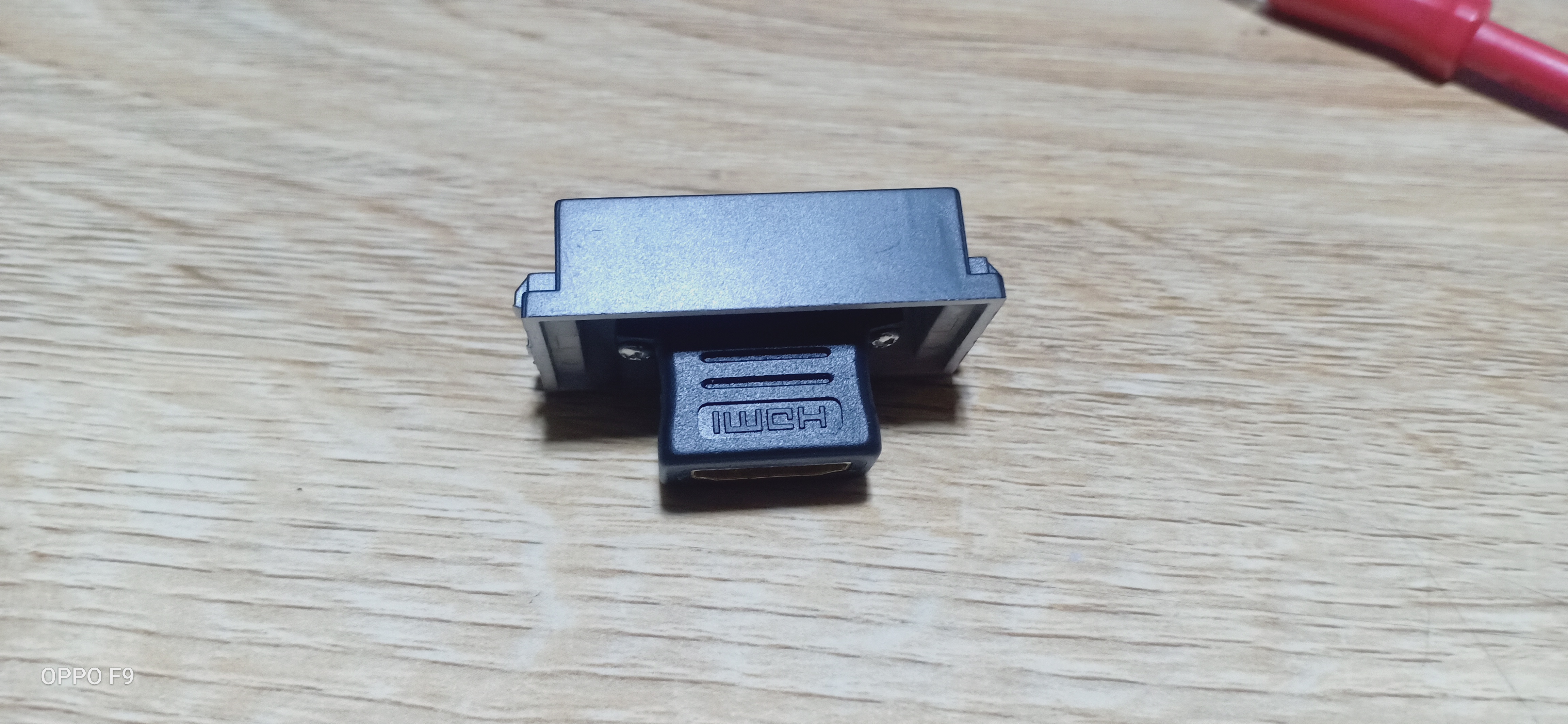 หน้ากาก HDMI 180° (สีดำ)