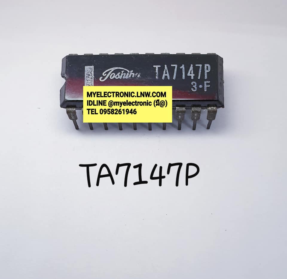 TA7147Pยี่ห้อTOSHIBAตัวถังDIP20ขาราคาตัวละบาท