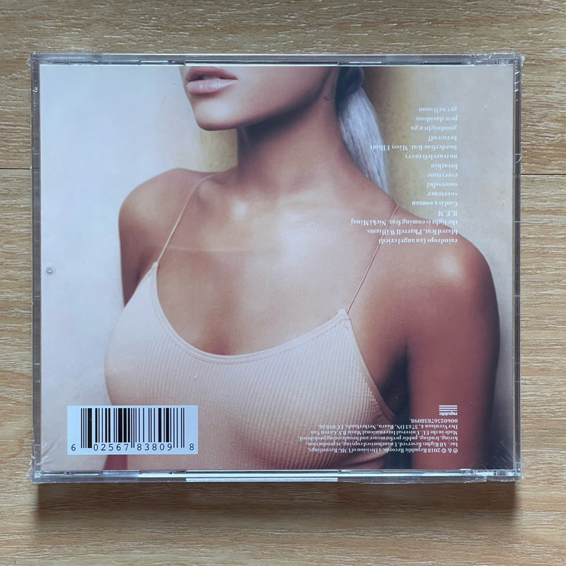 CD ซีดีเพลง Ariana Grande - Sweetener CD, Album ,มือหนึ่ง ซีล