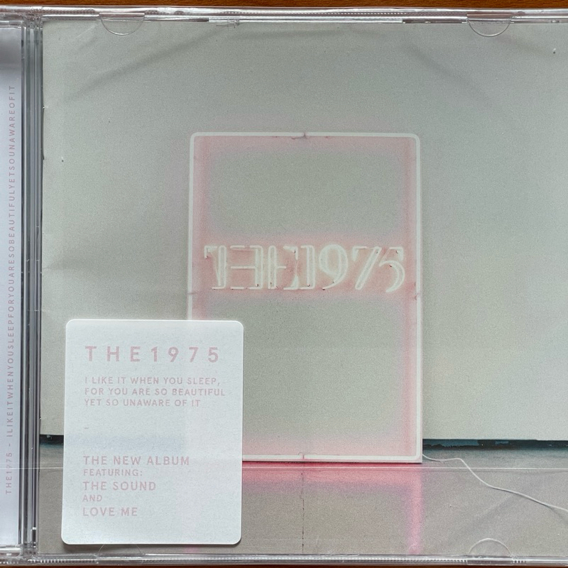 CD ซีดีเพลง The 1975 – I Like It When You Sleep... CD, Album , มือหนึ่ง ซีล