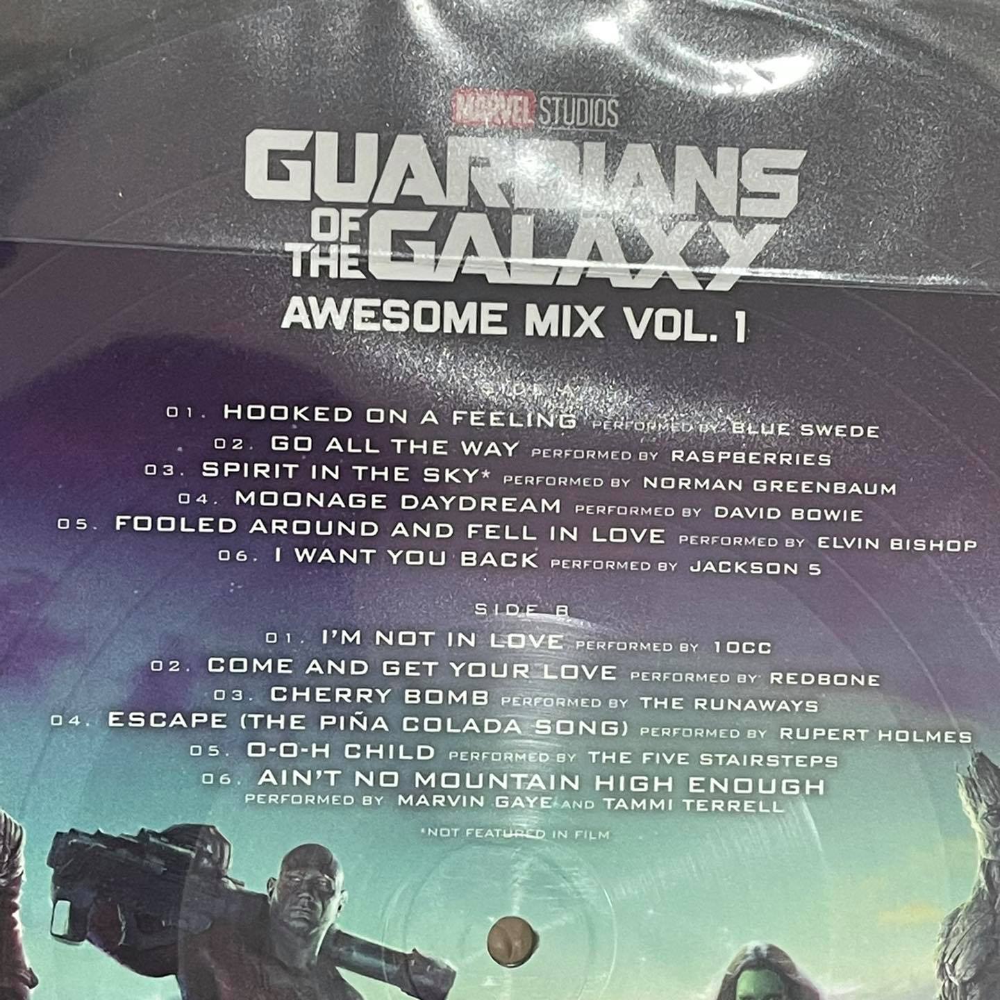 แผ่นเสียง Guardians Of The Galaxy: Awesome Mix Vol. 1 **Picture Disc , EU แผ่นเสียง มือหนึ่ง