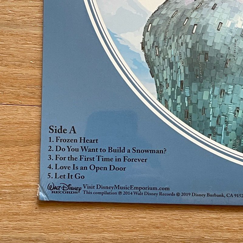 แผ่นเสียง Songs From Frozen , Vinyl, LP, Album, Picture Disc ,มือหนึ่ง ซีล