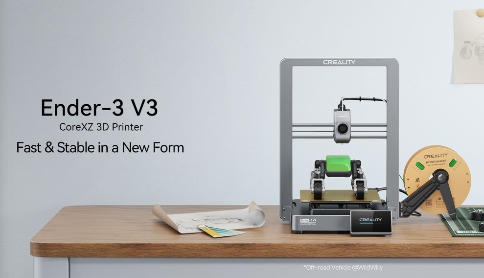 3D Printer Creality Ender 3 V3 ใหม่ by In2real3d ( Ender3V3 )