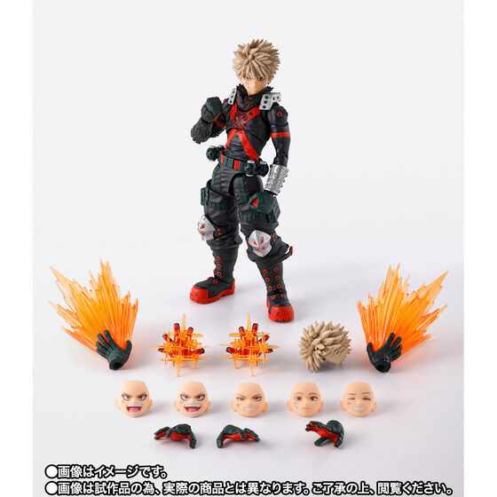 Preorder 4573102697882 BANDAI SPIRITS S.H.Figuarts KATSUKI BAKUGO The Beginning มัดจำ 500 บาท