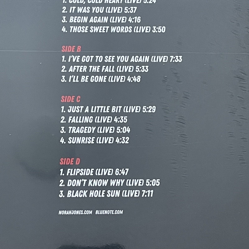 แผ่นเสียง Norah Jones – ...'Til We Meet Again , 2 x Vinyl, LP, Album, Stereo, Gatefold แผ่นเสียงมือหนึ่ง ซีล