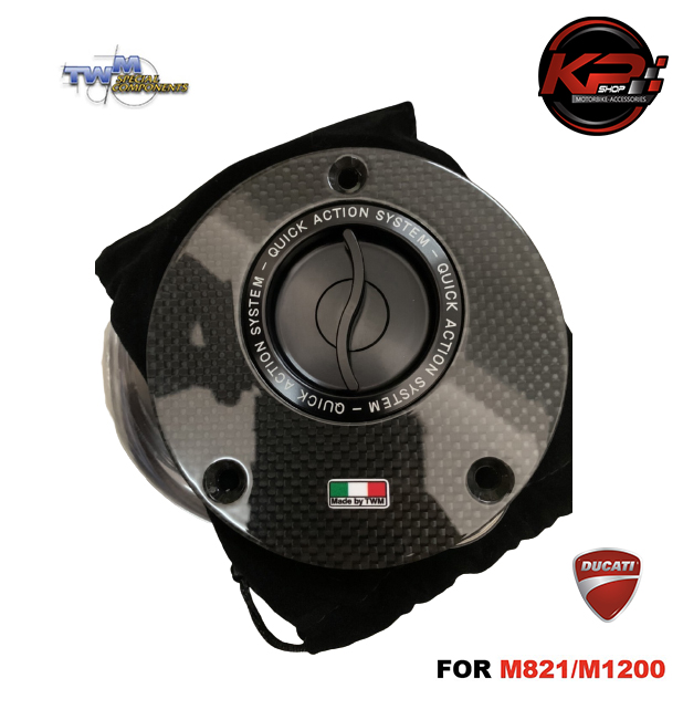 ฝาถังคาร์บอน TWM FOR DUCATI MONSTER 821/1200