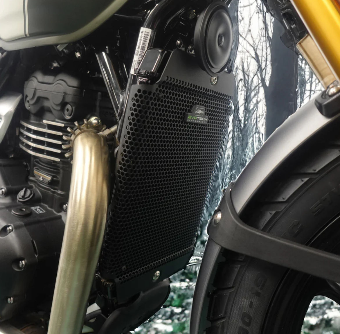 การ์ดหม้อน้ำ Evotech Radiator Guard - Triumph Speed 400 (2024+)