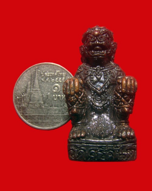 หนุมานรุ่นแรก อุดผงขรัวตาคง หลวงปู่นาม วัดน้อยชมภู่ จ.สุพรรรณบุรี ออกวัดศรีจันต์