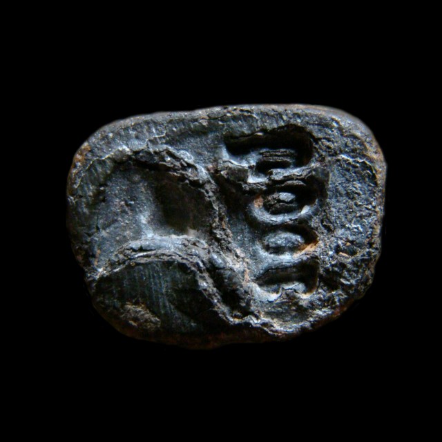 รูปหล่อโบราณ 100 ปี เนื้อแร่ หลวงพ่อเขียน ธัมมรักขิโต วัดสำนักขุนเณร จ.พิจิตร