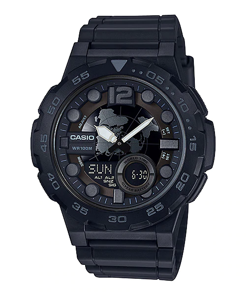 Casio Standard 10-YEAR BATTERY รุ่น AEQ-100W-1BV