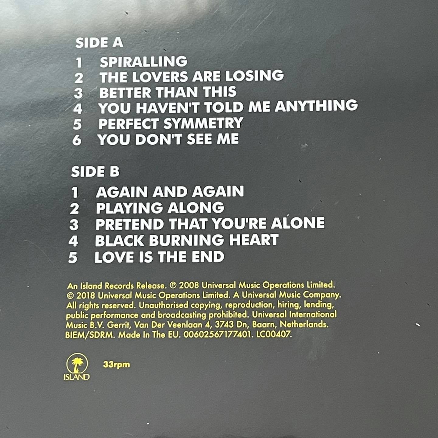 แผ่นเสียง Keane – Perfect Symmetry Vinyl, LP, Album, Reissue ,EU แผ่นเสียง,มือหนึ่ง ซีล