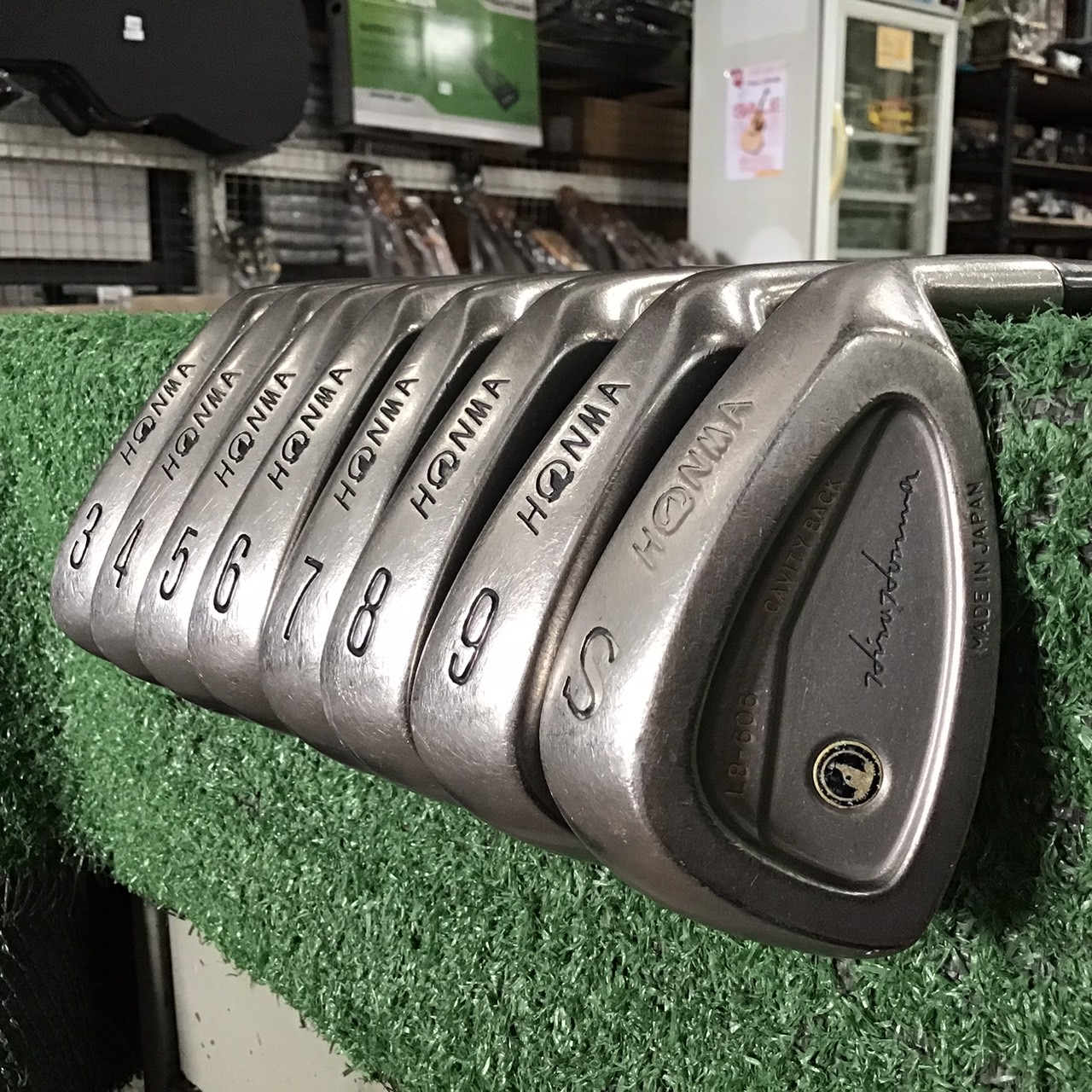 ไม้กอล์ฟ HONMA : LB-606 CAVITY BACK / BORON ก้านกราไฟร์
