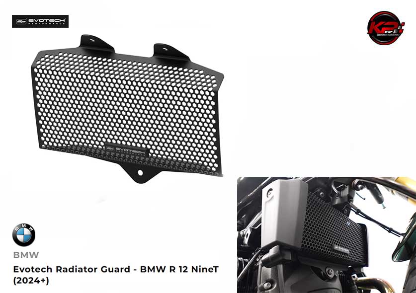 การ์ดหม้อน้ำ Evotech Radiator Guard - BMW R 12 NineT (2024+)