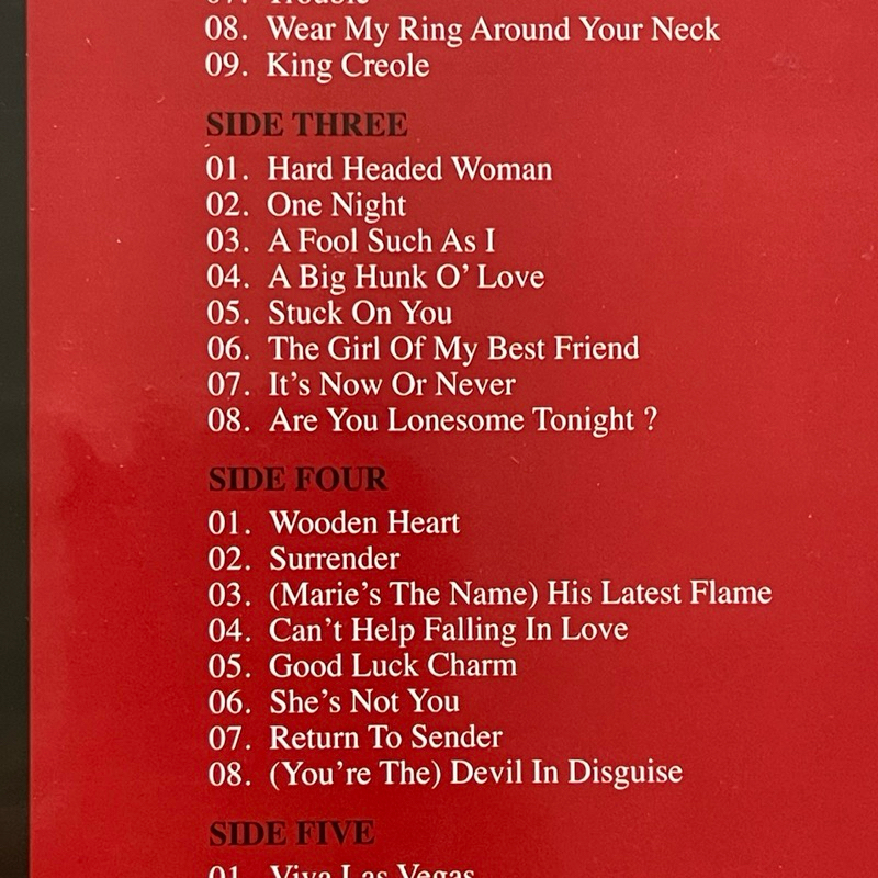 แผ่นเสียง Elvis Presley – The 50 Greatest Hits 3LP , music on vinyl มือหนึ่ง ซีลแบบเปิด