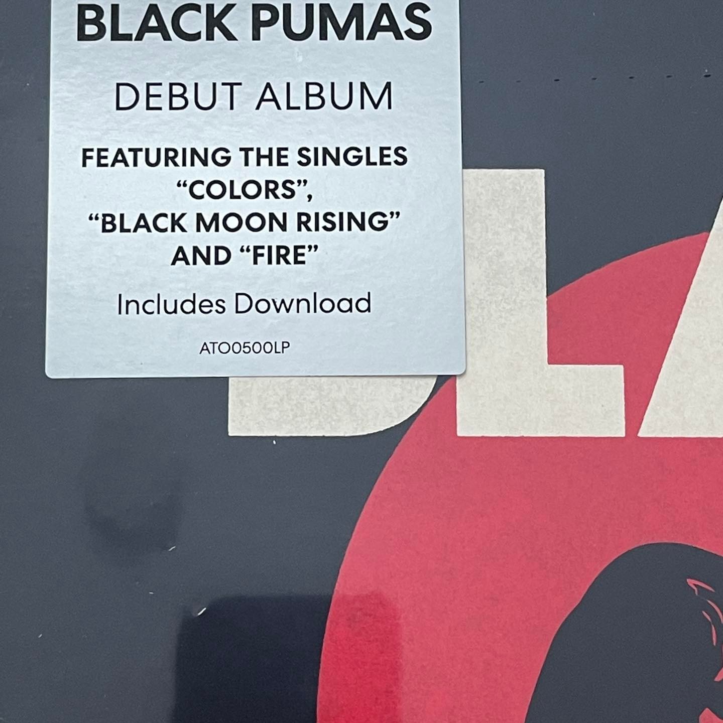 แผ่นเสียง Black Pumas- Black Pumas ,Debut album แผ่นเสียงมือหนึ่ง ซีล