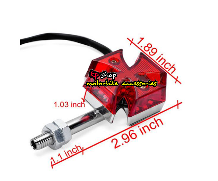 ไฟเลี้ยวมอเตอร์ไซค์แต่ง ช้อปเปอร์