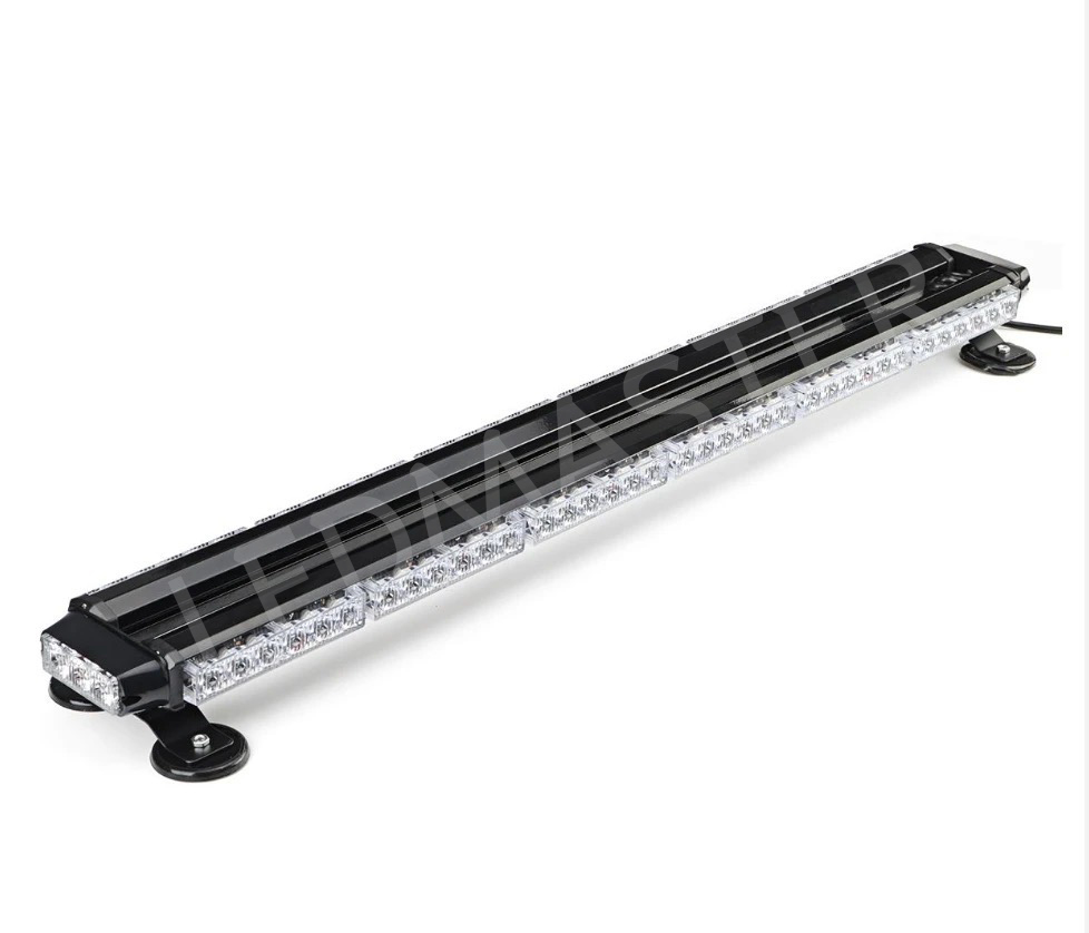 รุ่นใหม่ สว่างจัดเต็ม ไฟไซเรน LED ติดหลังคา Siren 78LED 12V-24V ไฟติดหลังคา 6 ท่อน 4 หน้า แสงส้ม ไฟไซเรนติดหลังคารถ งานพรีเมี่ยม คุณภาพสูง