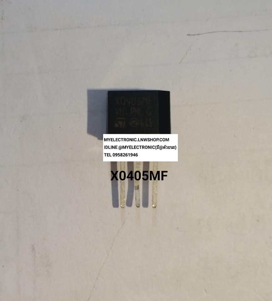 ขาย X0405MF ยี่ห้อ SGS-THOMSAN ทอมสัน X0405 MF ราคา ตัวละ . . . . . หน่วย บาท