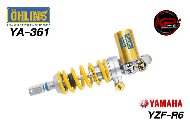 โช๊คหลัง OHLINS YA 361 FOR YAMAHA R6 2006-2018 SWEDEN