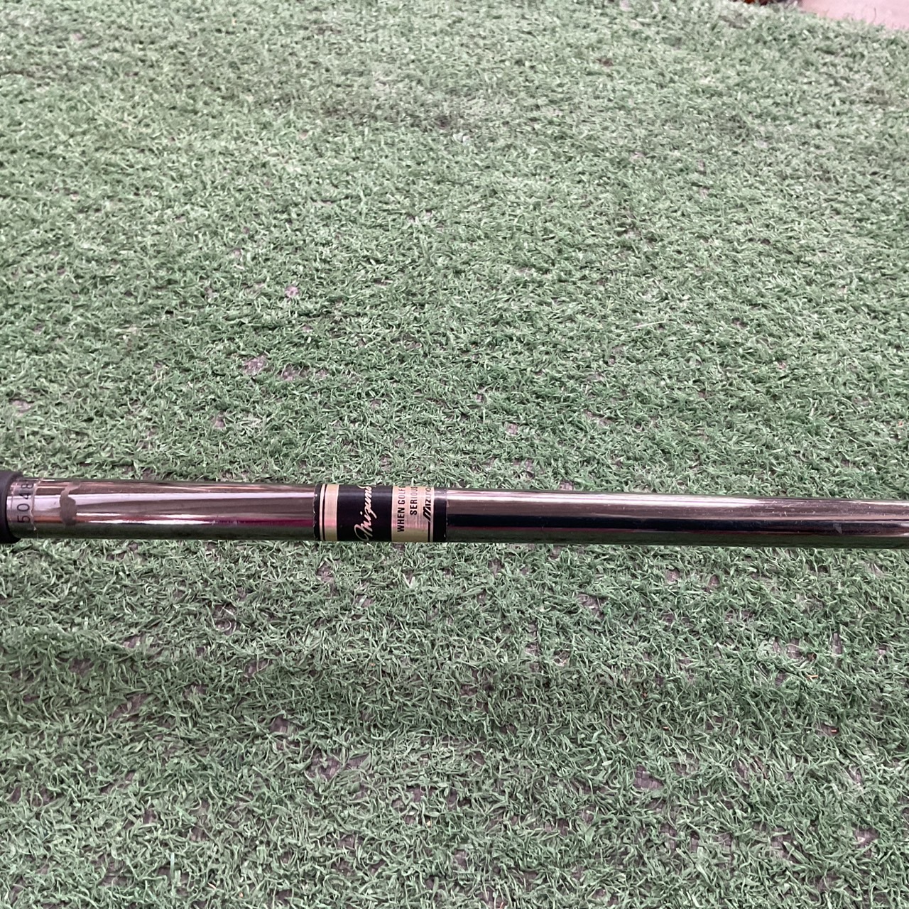 PUTTER Mizuno Pro : RH DURALUMIN Mallet-I ก้านเหล็ก