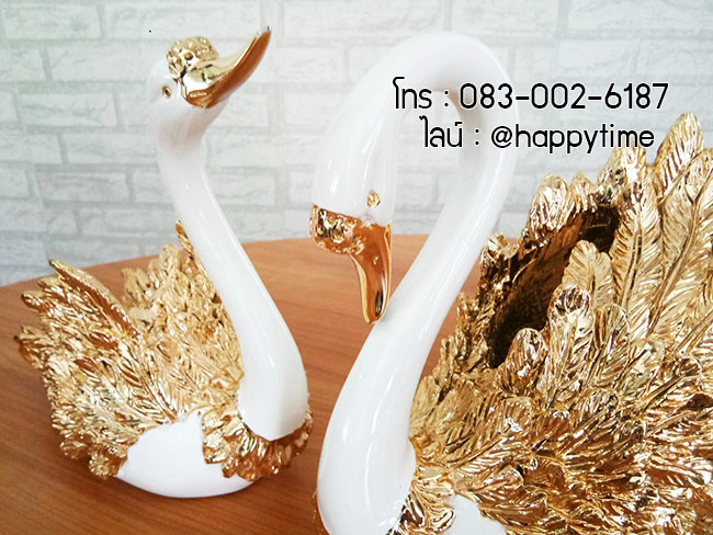 หงส์คู่ปีกทอง ของขวัญขึ้นบ้านใหม่สวยๆ