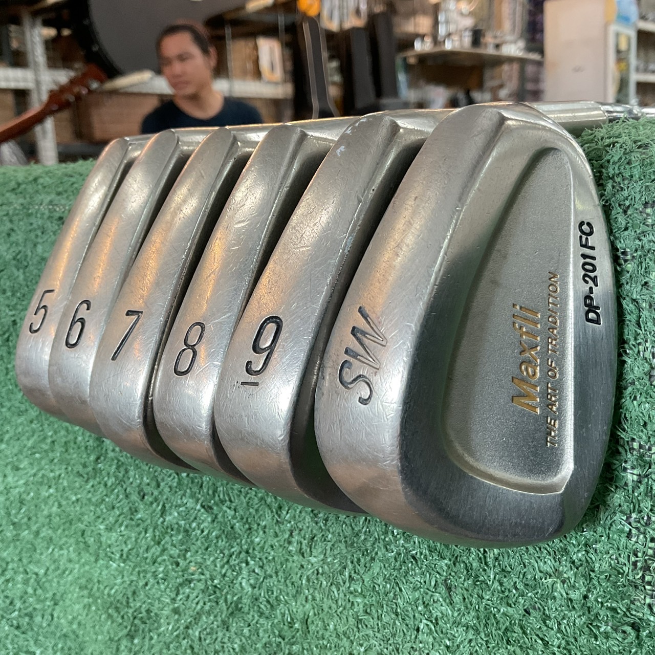 ไม้กอล์ฟ DUNLOP : Maxfil DP-201 FC / R400 ก้านเหล็ก