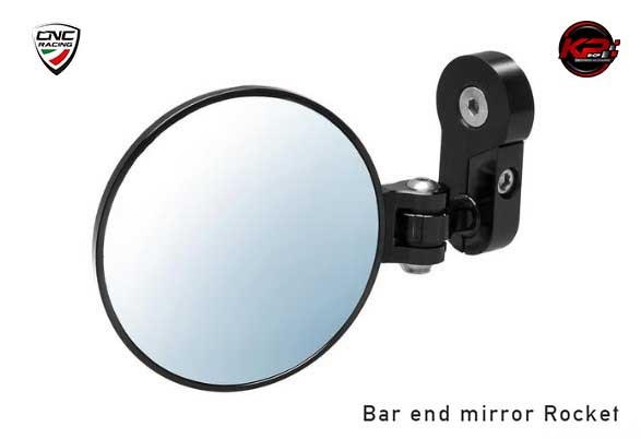 กระจกปลายแฮนด์ CNC RACING "ROCKET"