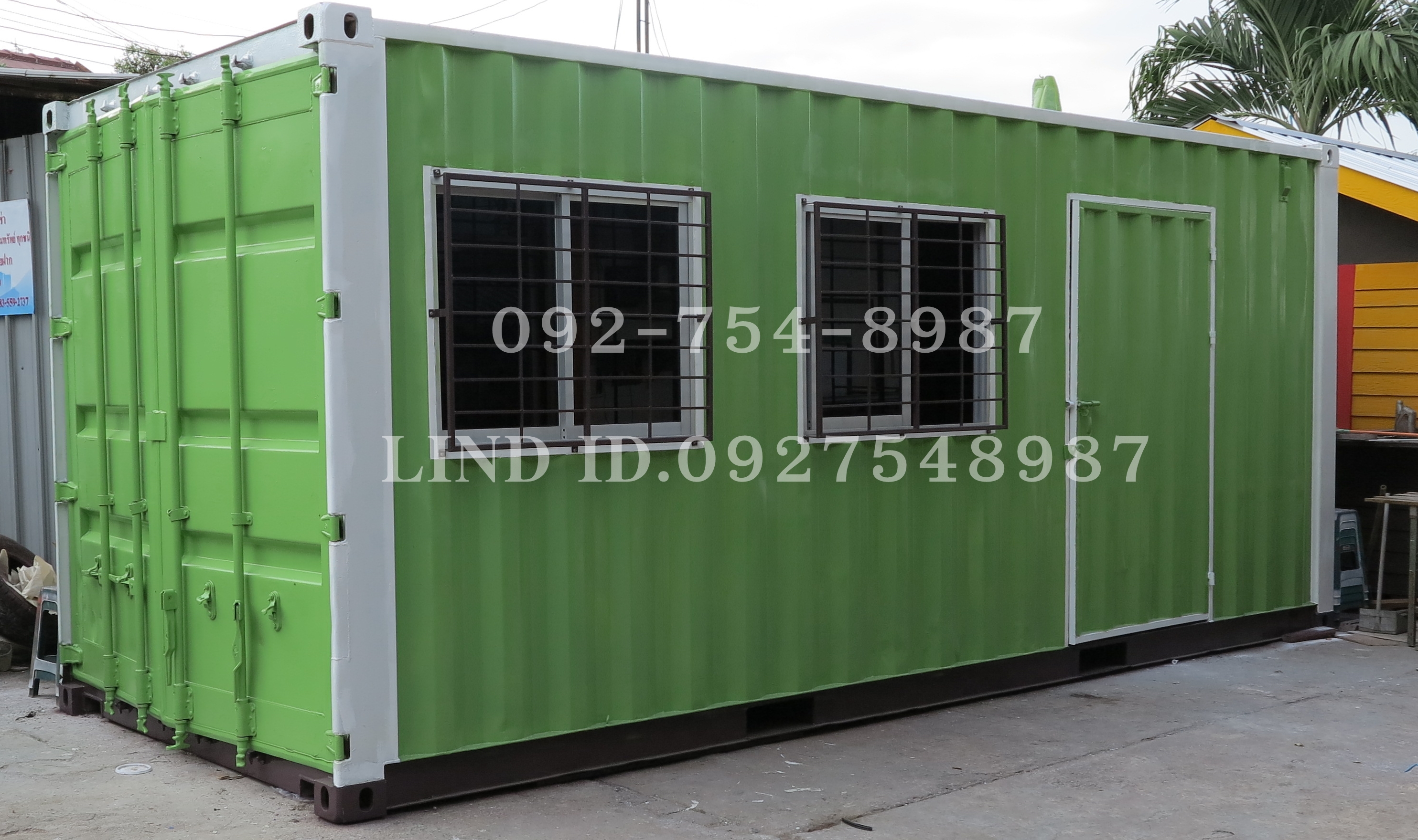 ตู้คอนเทนเนอร์ออฟฟิศ บ้านน็อคดาวน์ ตู้คอนเทนเนอร์สำนักงาน TN-0001