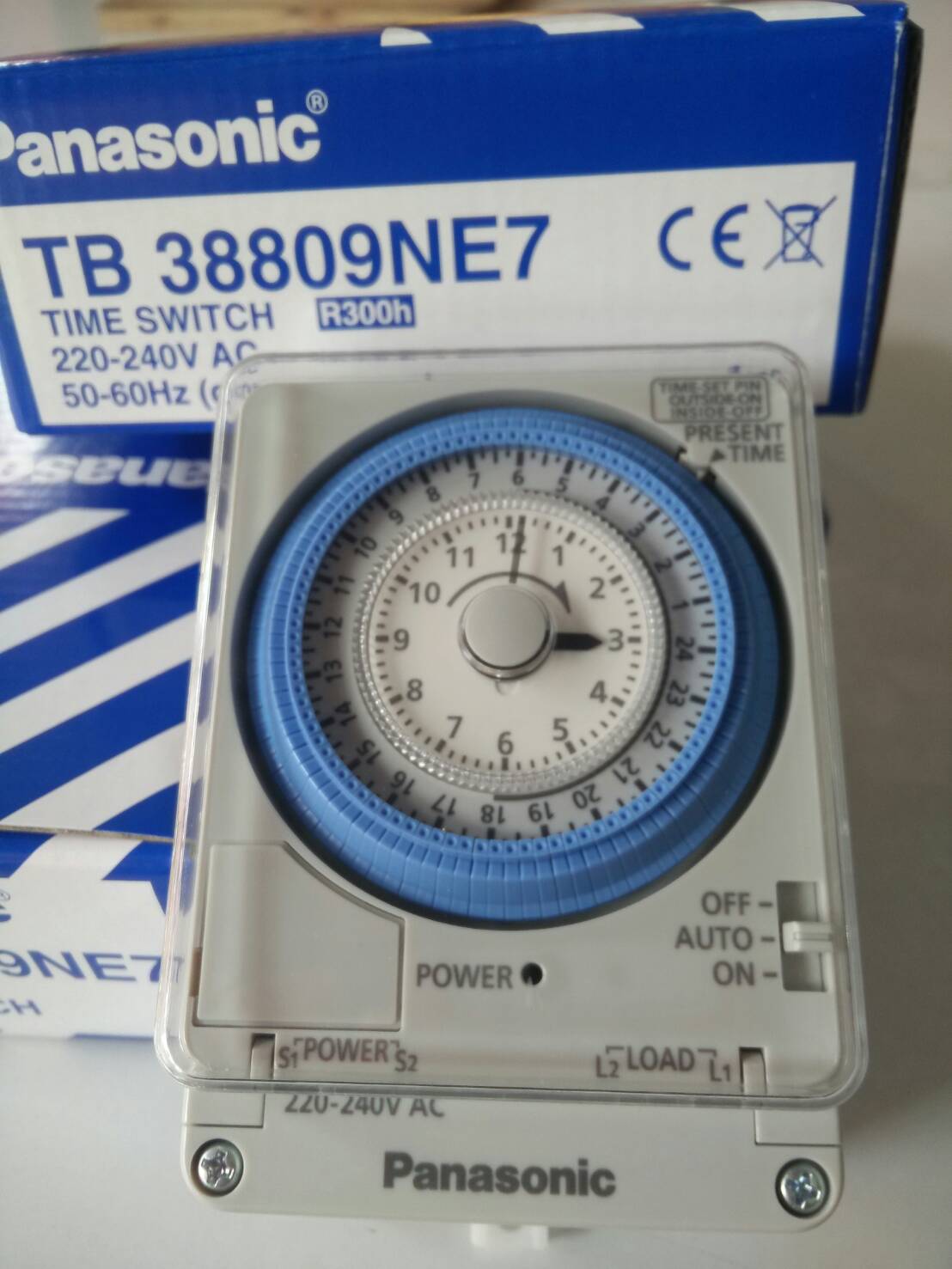 ทามเมอ์พร้อมแบตรี่สำรองไฟ TB 38809NE7 Panasonic