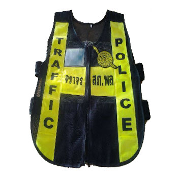 เสื้อสะท้อนแสงตำรวจทางหลวง RV-10-26