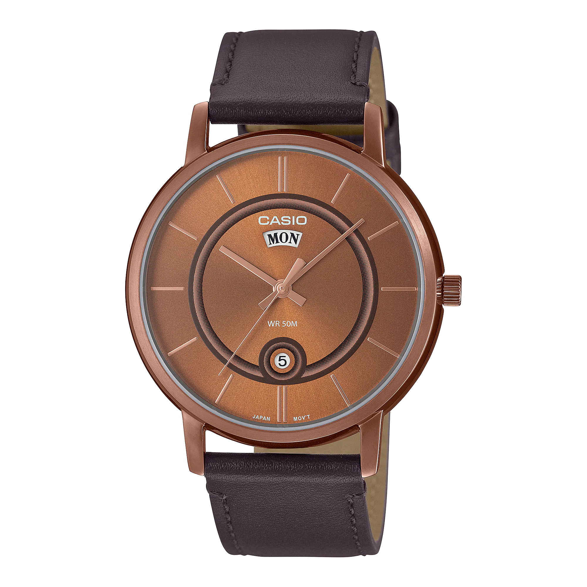 MTP-B120RL-5AV | อะนาล็อก - สุภาพบุรุษ | Dress | นาฬิกา | CASIO