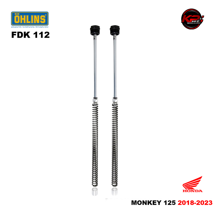 สปริงโช๊คหน้า OHLINS FDK 112 FOR HONDA MONKEY 125 2018-2023