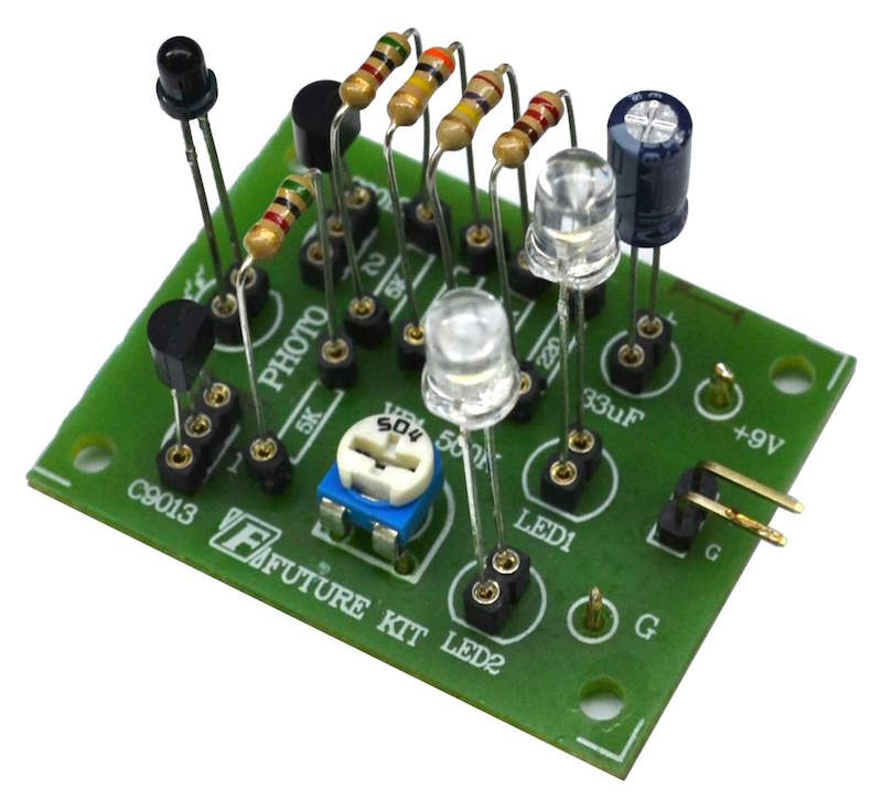 FK1224: ชุดคิทวงจรไฟ LED ติดอัตโนมัติตอนกลางคืน
