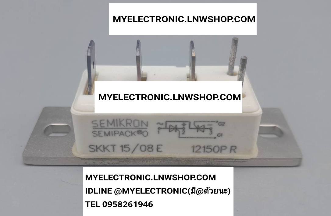 ขาย , SKKT15/08E , SEMIKRON , POWER , MODULE , เซมิคอน , เพาว์เวอร์ , พาวเวอร์ , โมดูล , ของแท้ , SKKT15/08 E ยี่ห้อ , ราคา , ตัวละ , . . . , หน่วย , บาท